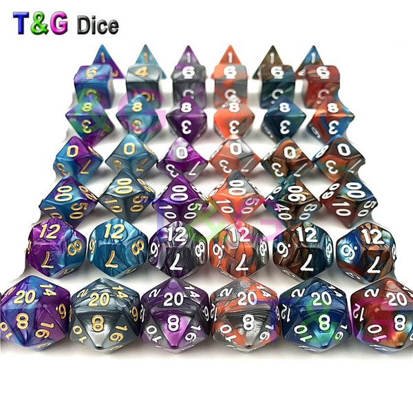 Sets of 7(d4-d20) Polyhedral d&d Dice