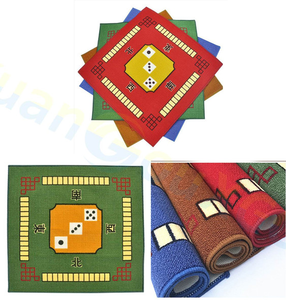 Household multifunctional mahjong mat thickening poker mahjong carpet tablecloths high quality chess mahjong table game mat