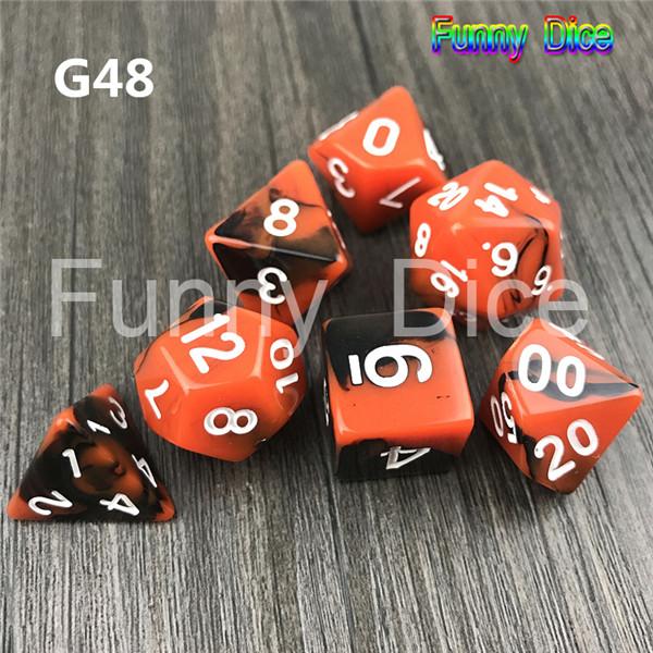 DND Dice D4-D20 For Board Game