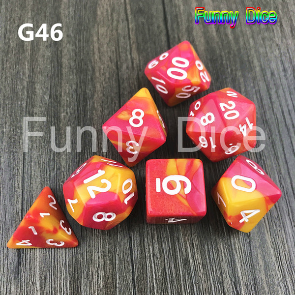 Square Dice D4-D20 For Board Game Sports&Games