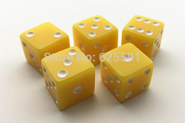 5pc/setT&G dice High Quality 14mm 6 sided Dice D6 Sales Drink Game customize Board game