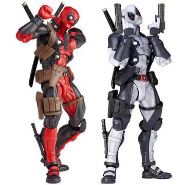Marvel Toys Amazing Yamaguchi Series Deadpool Super Hero Action Figure Toy Christmas Collection Model Movable Toys