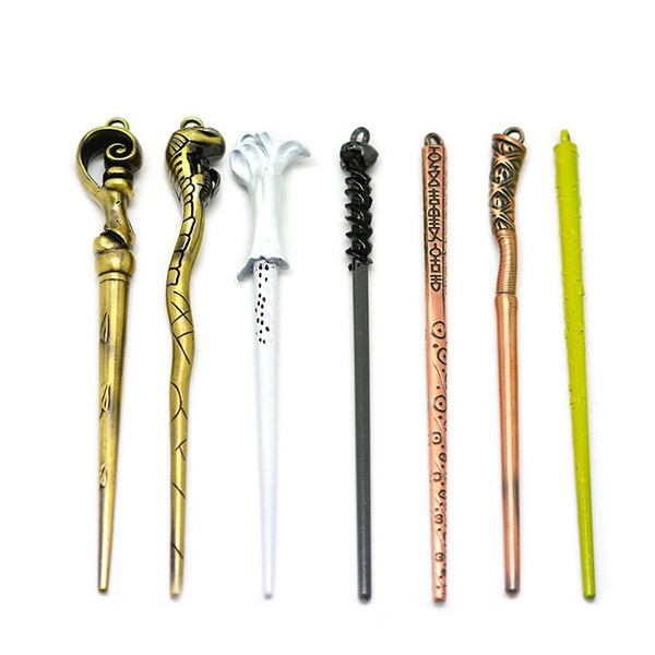 7 Roles Harry Potter Voldemort Magic Wand Set Magic Tricks Kids Toys Cosplay Sirius /Voldemort Magical Wand with Box Christmas Gift