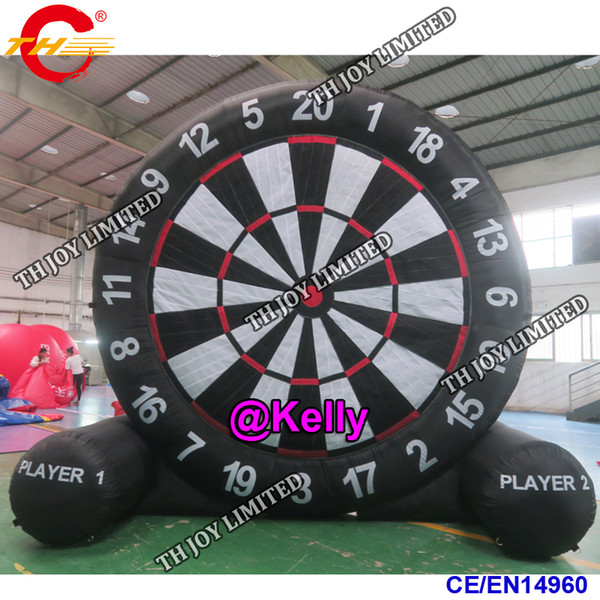 4m 13ft high giant inflatable football dart board for sale inflatable soccer golf dart board inflatable billiard dart sport games