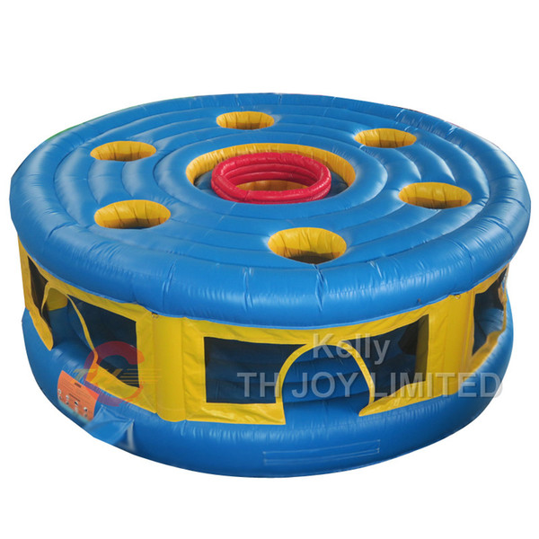 commercial Inflatable Human Whack A Mole Outdoor hammer bit Sport Game inflatable whack a mole sport game cheap carnival Interactive Games