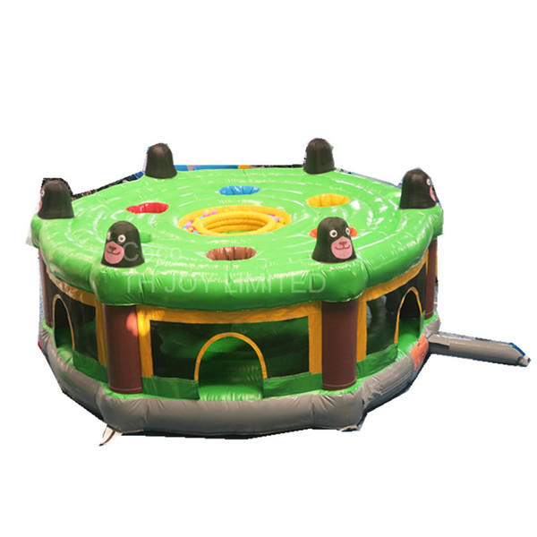 2019 popular Inflatable Whack A Mole sport game, Giant Inflatable Human Whack a mole,commercial mole game