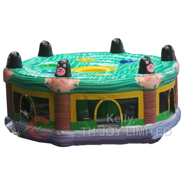 inflatable whack a mole sport game carnival Interactive Games Inflatable Human Whack A Mole Challenge Battle Outdoor Sport Game