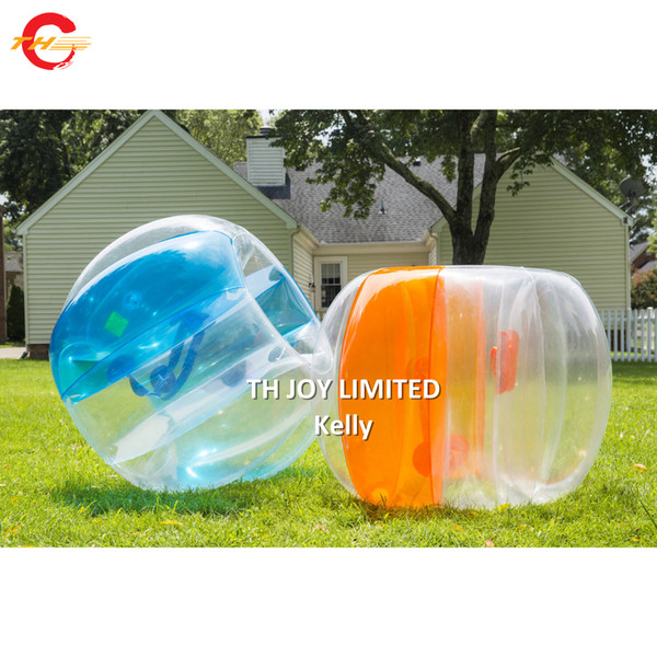 1.2m 1.5m dia colorful bumper ball body zorbing bubble ball fashion inflatable soccer ball cheap inflatable bubble football for sale