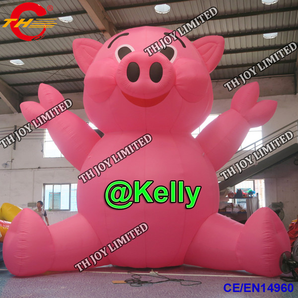 giant pink pig inflatable cartoon for sale advertising inflatable pig model outdoor portable inflatable pig cartoons animals charactors