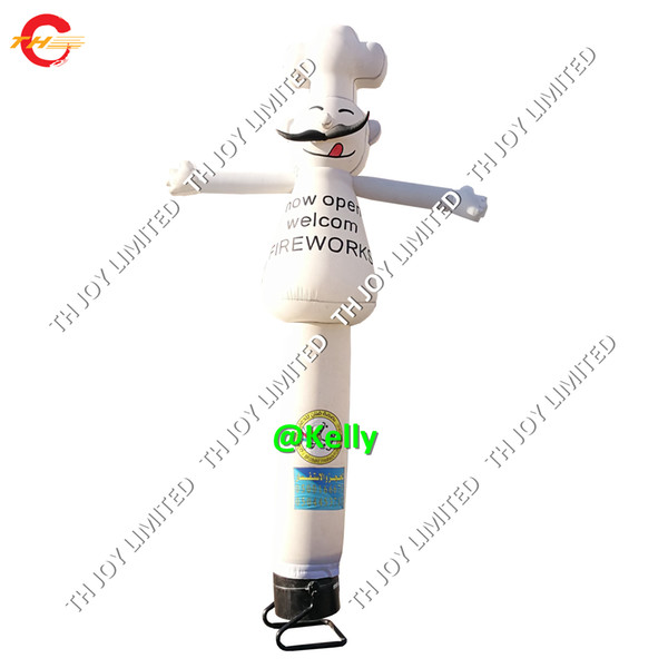 chef sky dancer for outdoor advertising promotion custom made inflatable air dancer sky dancing man models