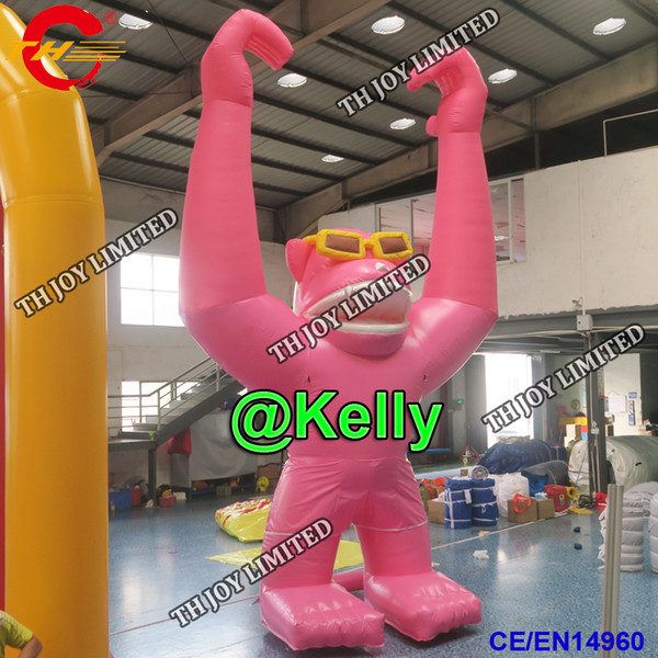 customized giant inflatable gorilla cartoon for sale, advertising inflatable gorilla models, outdoor inflatable cartoons for promotion