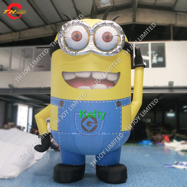 Inflatable little small yellow man cartoon giant inflatable character cartoon Giant inflatable cartoon model/inflatable standing