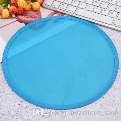 DHL Multi Colors Polyester Foldable Flying Disc Folding Flying Disc With Pouches Poly Blank Frisbee Outdoor Sports Toys