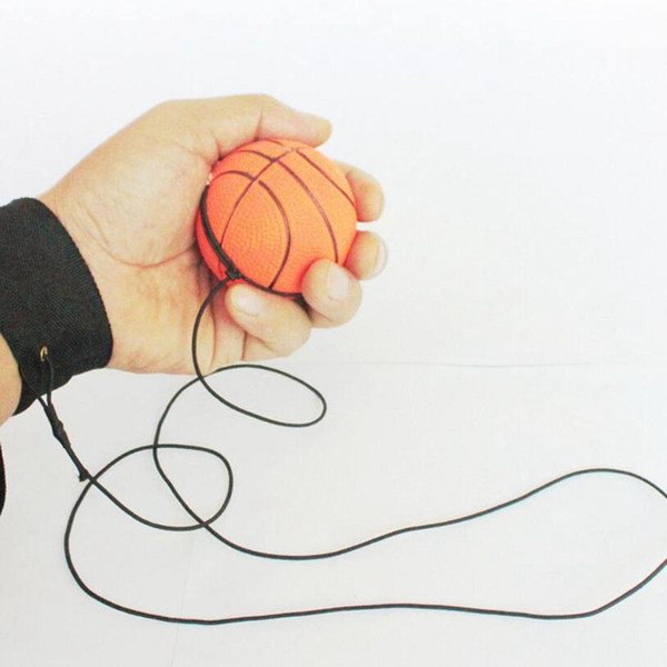 63mm Bouncy Fluorescent Rubber Ball Wrist Band Ball Board Game Funny Elastic Ball Training Antistress Toy Outdoor Games 200Pcs