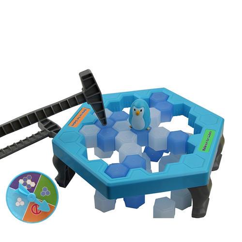New Penguin Trap Ice Breaker Game Save Penguin on Ice Block Board Game Family Toy Box of Penguin Trap Board Game