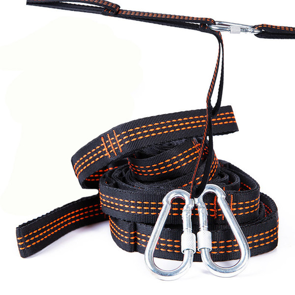 Tie Hammock Straps with Hooks for Outside Camping Hammock Tied Rope 2pcs Tree Rope Outdoor Furniture Accessories Tree Belts