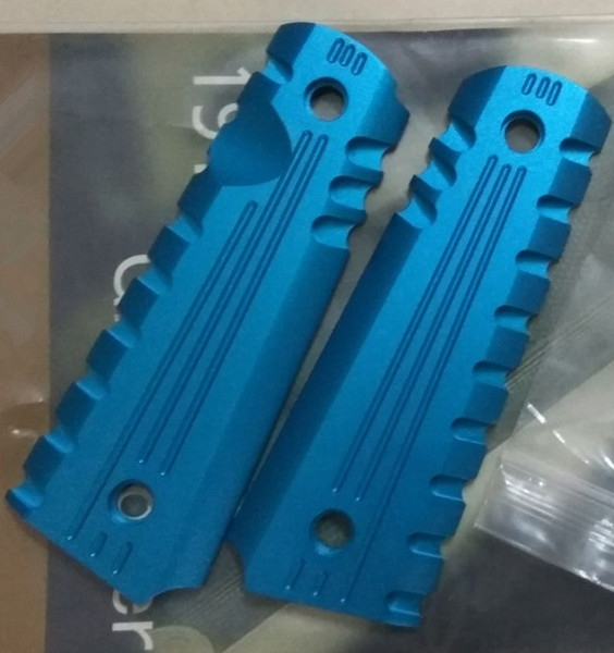 New IPSC Sports competitive CNC aluminum ergonomic 1911 fullsize MEU Grip Cover free shipping