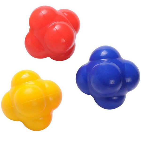 New Arrival Silicone Reaction Ball Agility Coordination Reflex Exercise Speed Training Balls Bouncing Ball for Sale