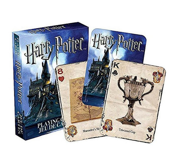 6styles Harry Potter Game Playing Cards Hogwarts House Game of Thrones Mass Effect Poker Waterproof Game Cards Party Favor K164