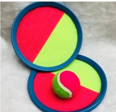 Parent-child Interactive Sticky Ball Toys Children Throw and Catch Ball Games Sticky Target Racket Indoor and Outdoor Fun Sport