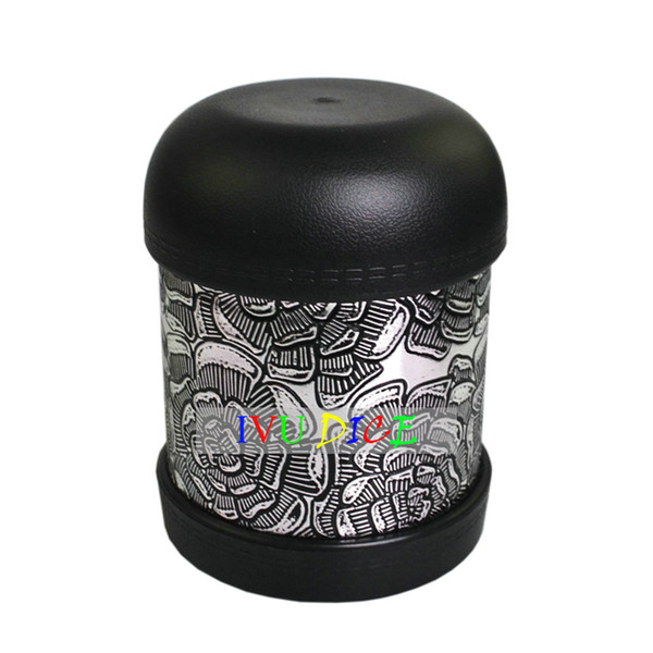 High Quality PU Black Gold Leather Dice Cup Game Props Whiskey Bar cups Shaker Cocktail Set Bartender free shipping IVU