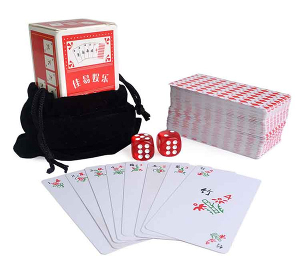 Mahjong Game Poker Mahjong Portable Mahjong Kard Combat Developmental Game Adult Party Gathering Casual Fun Games Y0026