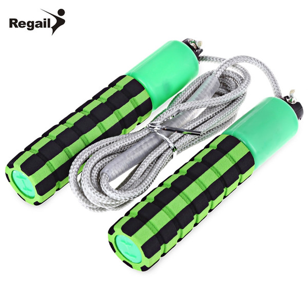 REGAIL 219 Portable Spong Wire Rope Skipping with Counter