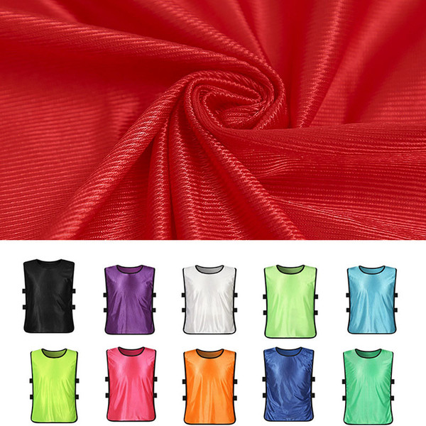 Wholesale Unisex Children's Velveteen Training Suit Football Basketball Soccer Team Training Vest Uniforms Sports Advertising Print Custom
