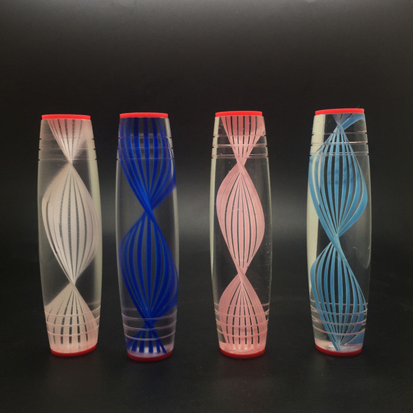 Novelty Fidget Rollver Plastic Transparent sticks flips bar Decompression Toy Anti-stress desktop toys Game Drop Shipping