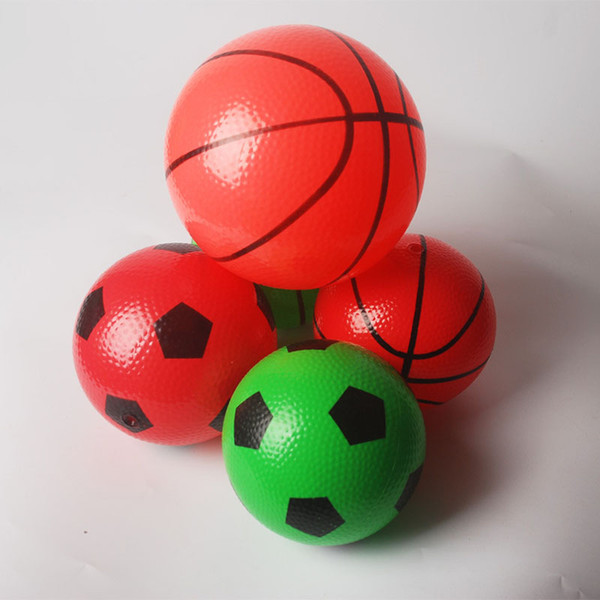 Arrival Rubber Balls Children's Inflatable Toys Baby Massage Ball Kids Games Mylar Ballon Shower small sport Basketball 16cm