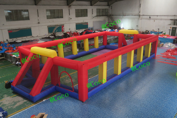 15x7x2.5m inflatable football field, cheap inflatable soccer field, inflatable bumper soccer court sport game for sale