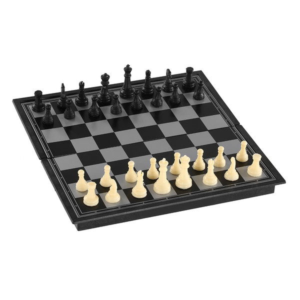 Y5637 Magnetic Chess Set International Chess Educational Chess Set Entertainment Game with Folding