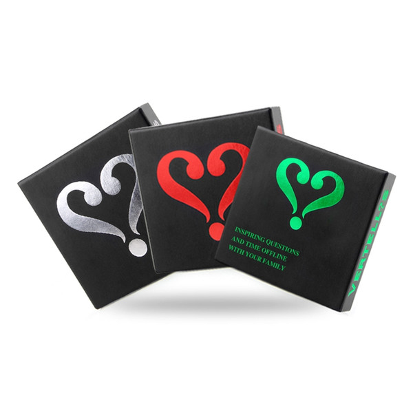 Party card game VERTELLIS Classic Conversation Starter Family Relationship Edition