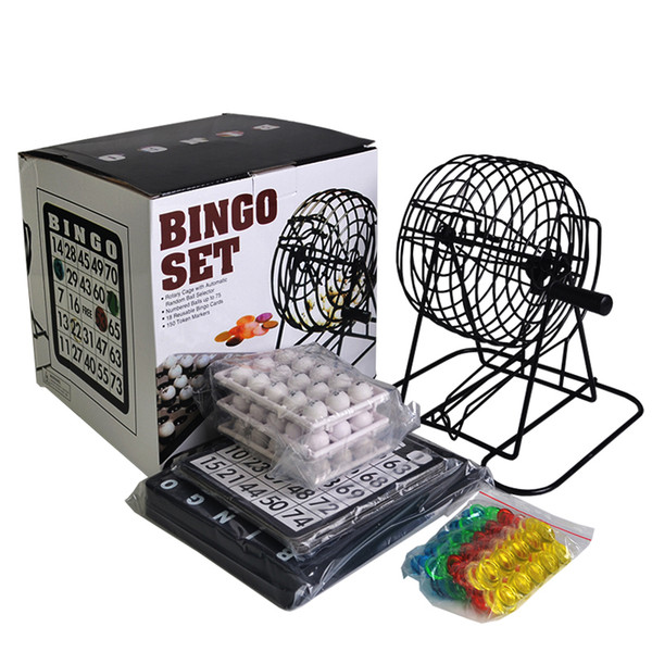 75 Balls Draw Machine Loterie Party Bingo Game Lucky Balls Game Loteria Juego de Bingo