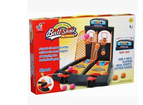 free shipping 2 Players Basketball Toy Hoop Shooting Stand Toy Indoor Outdoor Parent-Child Family Fun Table Game Toy Sports Kid EH-449
