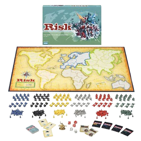 RISK War Board Game Global Domination Strategy Board Games Risico/Risco Table Games