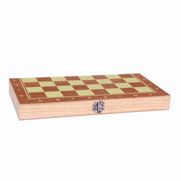 4 Size Hot Sale Wooden Folding Chess New Design 3 In 1 Wooden International Chess Set Board Travel Games Chess