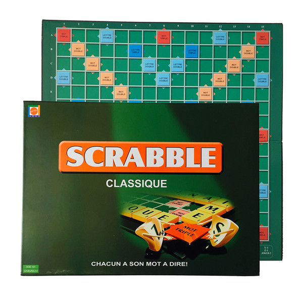 French Scrabble Board Games for kids and family Board Game Children French Learning Toys Jeux de Societe