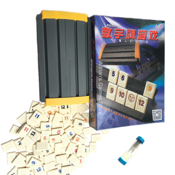 Rummikub Game Puzzles 4 Players Digital Board Game Israel Mahjong Rummikub The Fast Moving Rummy Tile Game