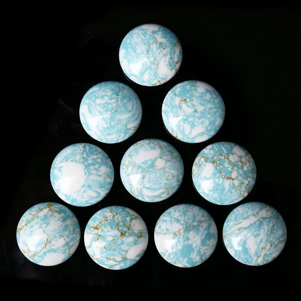 Blue and white stone go game beads double sides convex weiqi bead Chinese Chess beads