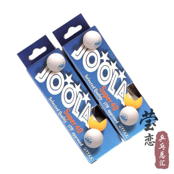 Original Joola table tennis ball 40050 gold three stars senior ball for games table tennis racket racquet sports whosales 9