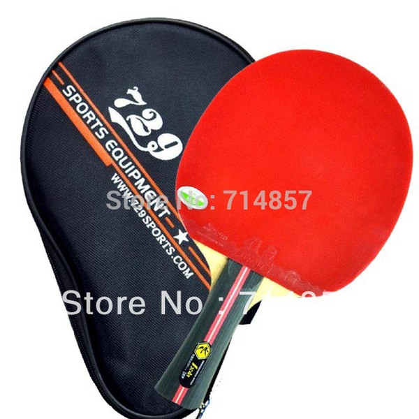 Wholesale- Original RITC 729 1-star (1star, 1 star) pips-in table tennis / pingpong racket + a bat case Shakehand long handle FL