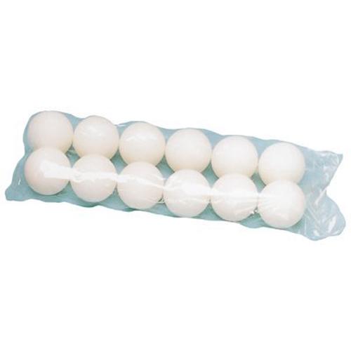 Good deal Pack of 12 Plain White Uned Table Tennis balls