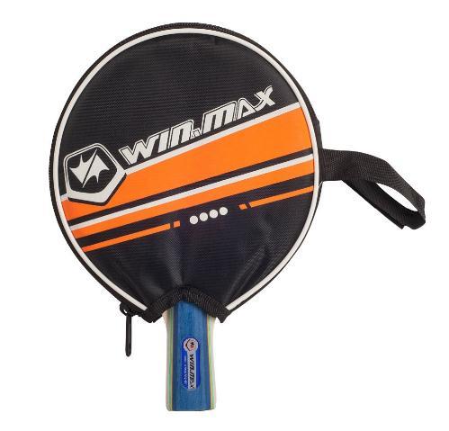 Red Table Tennis Racket ,Pingpong Paddle / Bat With A Case For PingPong Bag