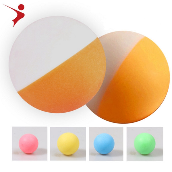 GEGAIL 50 Balls BI Colour Table Tennis Balls Double Color Seamed D40+ ABS Plastic Poly Ping Pong Balls