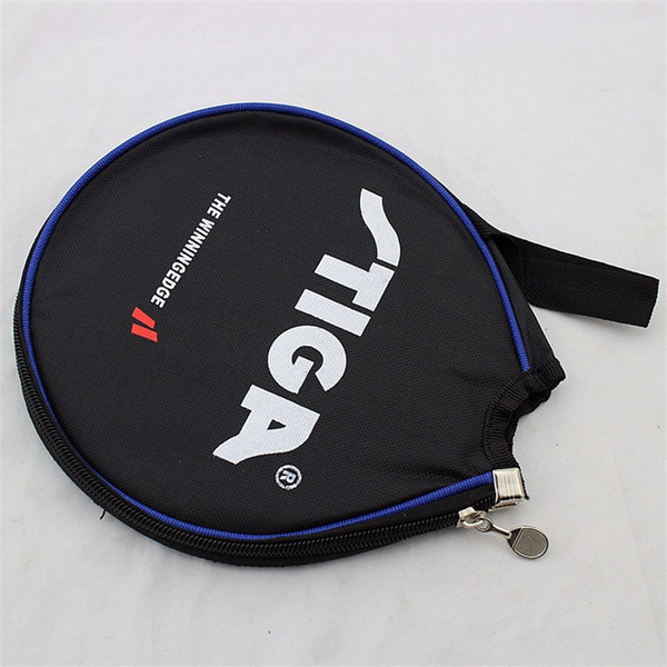 Table Tennis Racket Case Ping Pong Accessories Round Ping Pong Paddle Bat Bag Blades Protector for Table Tennis Holder Bags
