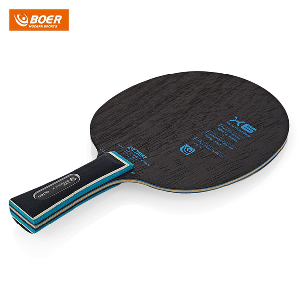 professional 7layers Table Tennis Rackets Ping Pong Racket Paddle Bat Table Tennis Raquets penhold/short handle shake hand grip/long handle