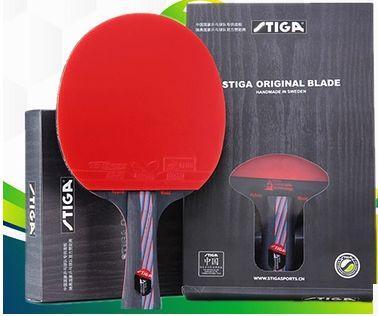 STIGA 9.8 Hybrid wood Table Tennis Racket Double rubber Pingpong Paddle Blade tenis de mesa 81006