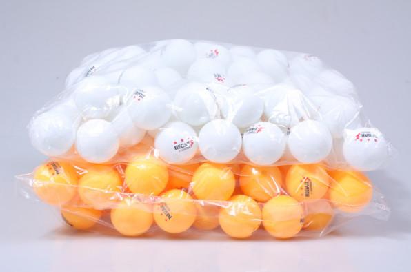Three-star table tennis 40mm professional standard training table tennis balls One hundred in a bag Two color optional