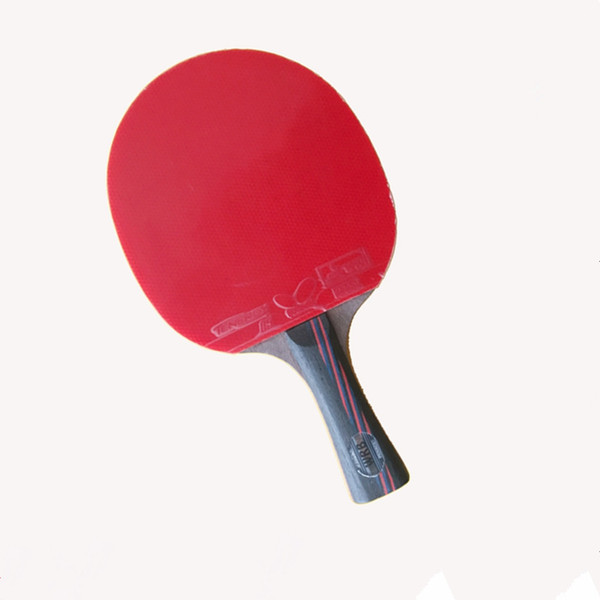 professional WRB carbon fiber table tennis racket double face pimples-in table tennis rubber long or short handleping bat